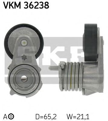 Rola intinzator,curea transmisie VOLVO S40 II (MS) (2004 - 2016) SKF VKM 36238 piesa NOUA