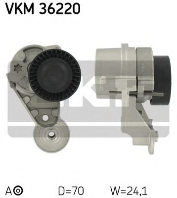 Rola intinzator,curea transmisie VOLVO S60 I (2000 - 2010) SKF VKM 36220 piesa NOUA