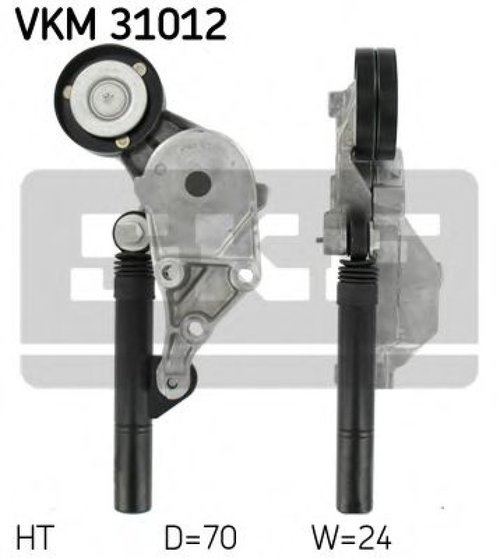 Rola intinzator,curea transmisie VW BORA (1J2) (1998 - 2005) SKF VKM 31012 piesa NOUA