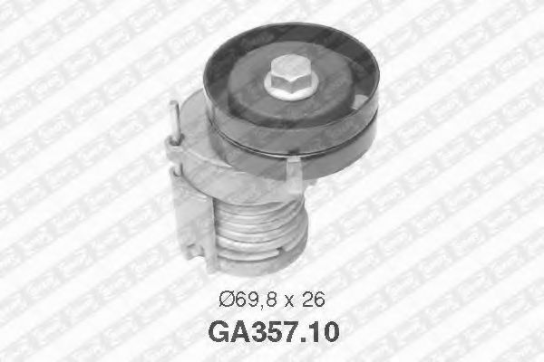 Rola intinzator,curea transmisie VW GOLF III (1H1) (1991 - 1998) SNR GA357.10 piesa NOUA