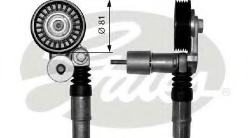 Rola intinzator,curea transmisie VW GOLF IV (1J1) (1997 - 2005) GATES T38306 - produs NOU