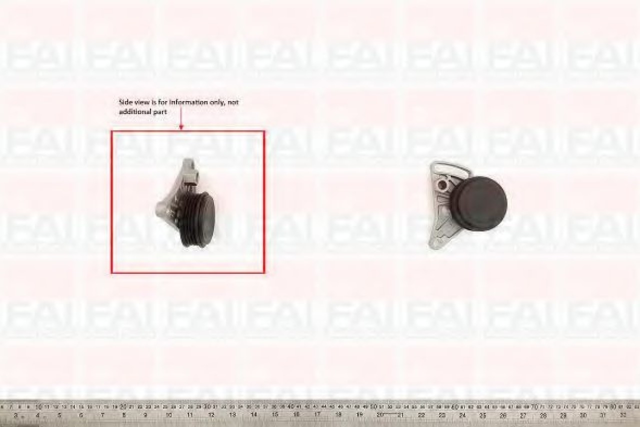 Rola intinzator,curea transmisie VW PASSAT (3A2, 35I) (1988 - 1997) FAI AutoParts T1000 piesa NOUA