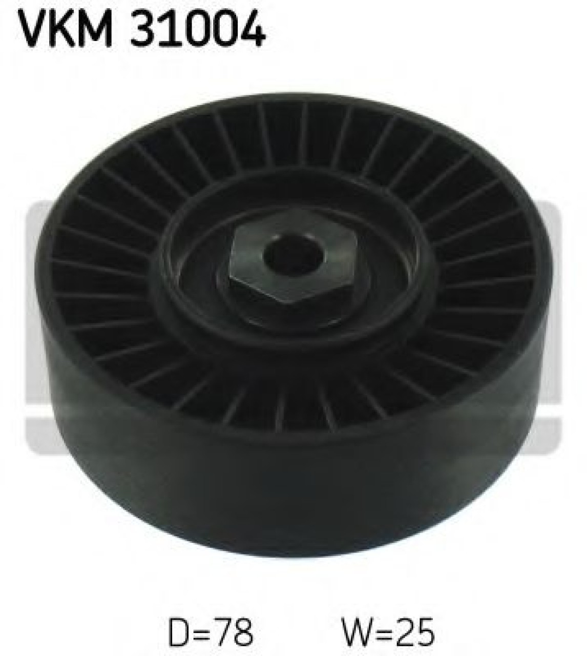 Rola intinzator,curea transmisie VW POLO Variant (6KV5) (1997 - 2001) SKF VKM 31004 piesa NOUA