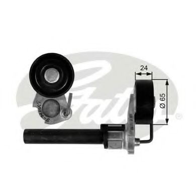 Rola intinzator,curea transmisie VW SCIROCCO (137, 138) (2008 - 2016) GATES T39087 piesa NOUA