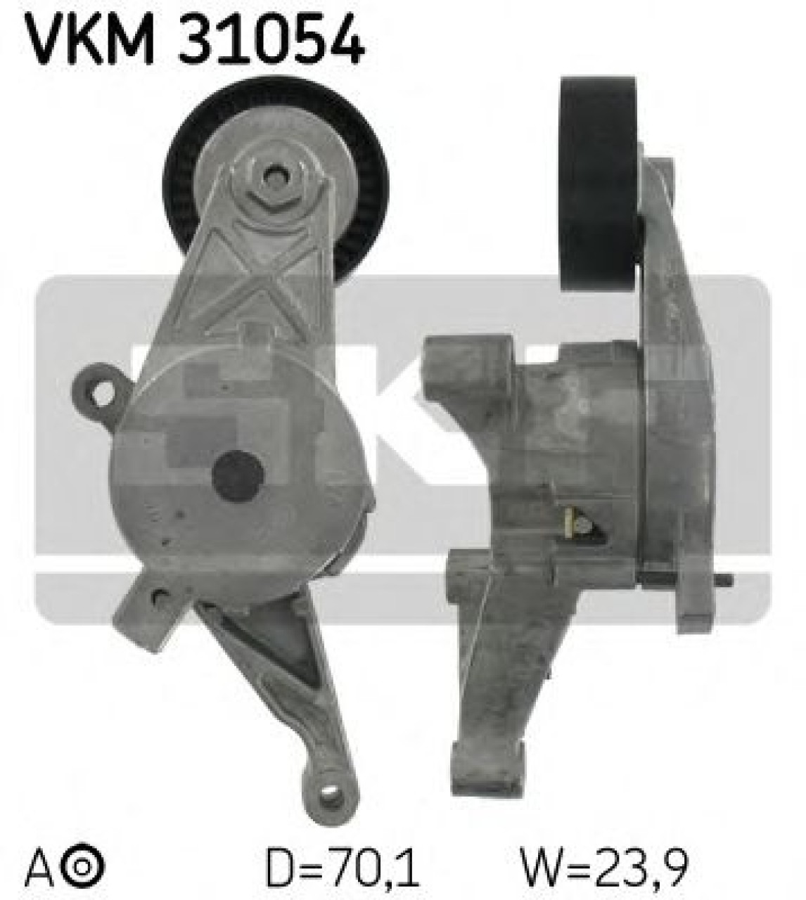 Rola intinzator,curea transmisie VW TOURAN (1T1, 1T2) (2003 - 2010) SKF VKM 31054 piesa NOUA