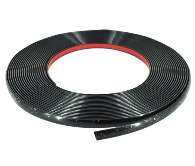 Rola Ornament Autoadeziv, 12mm x 15m, Culoare Negru Lucios 240717-5