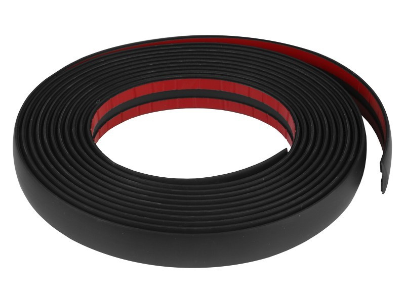 Rola Ornament Banda Decorativa Negru Mat Cu Adeziv 26mm x 5m Carmotion 86175