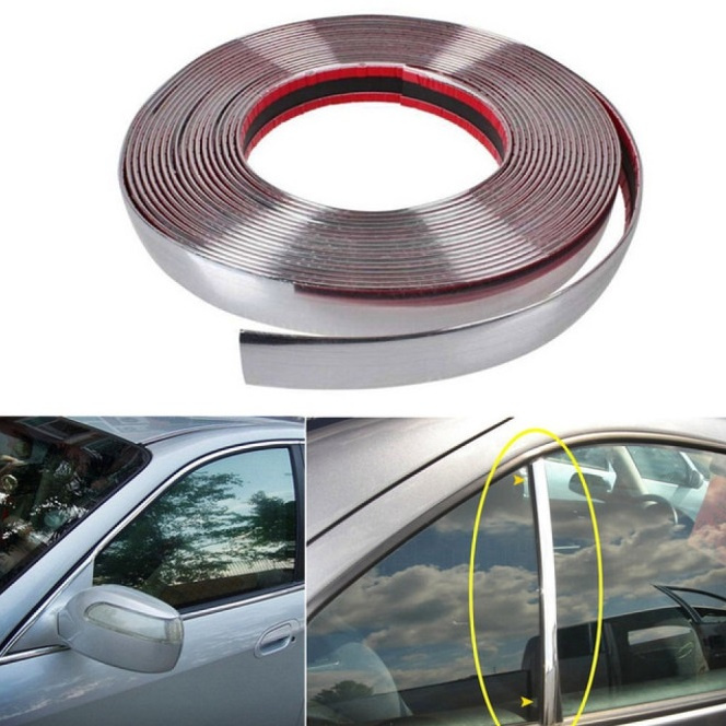 Rola Ornament Nichel Cu Adeziv 8MM x 15M TCT-2257