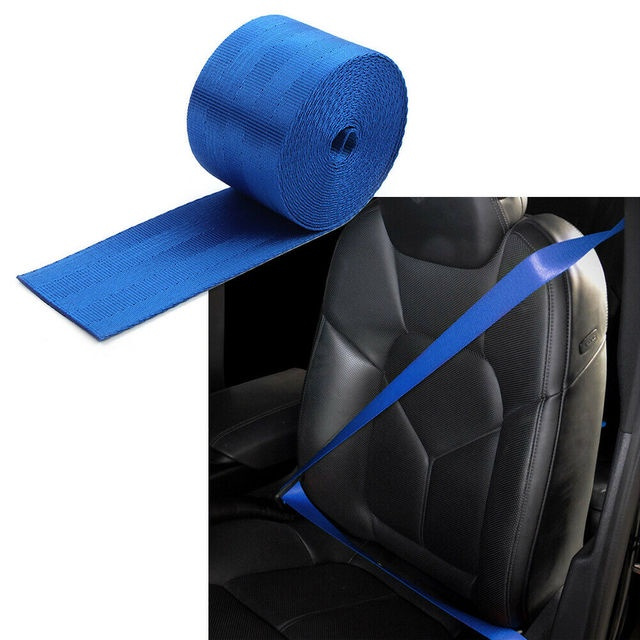 Rola Pentru Centura Auto Material Albastru