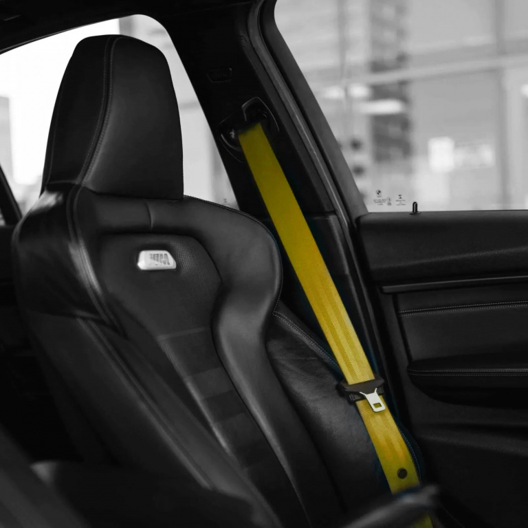 Rola Pentru Centura Auto Material Galben