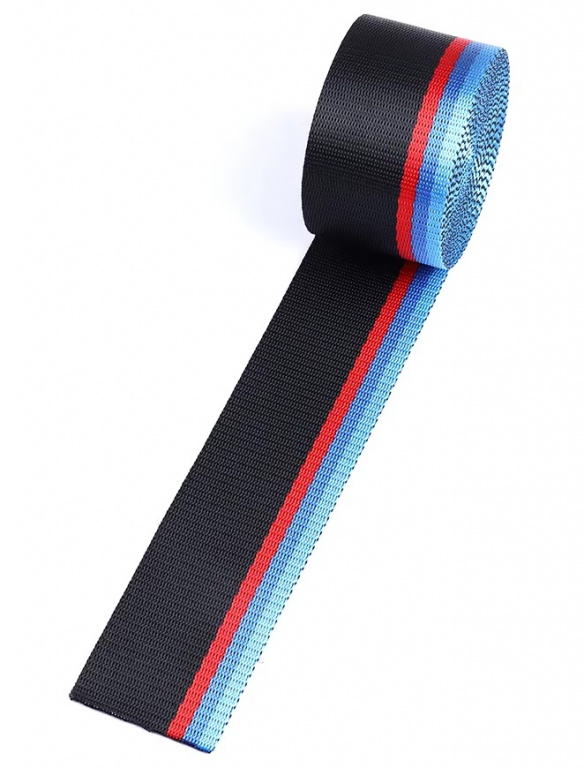 Rola Pentru Centura Auto Material Negru + Albastru + Rosu Tip M 70846