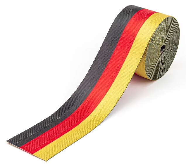 Rola Pentru Centura Auto Material Negru + Rosu + Galben Germany 70847