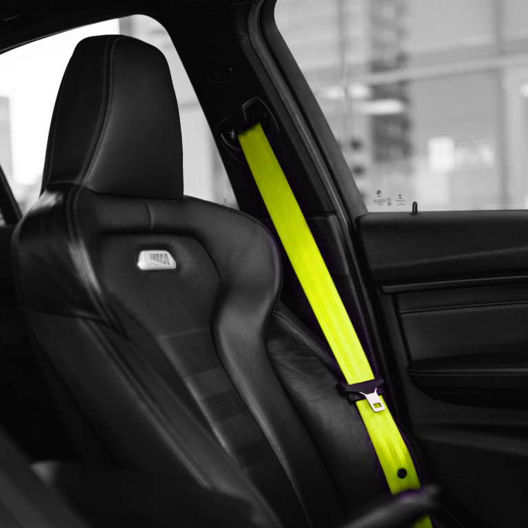 Rola Pentru Centura Auto Material Verde Lime