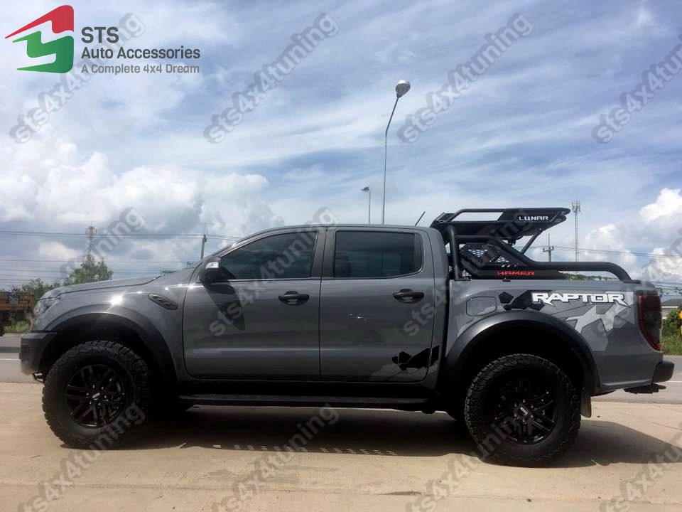 ROLLBAR HEAVY DUTY CU LED+PORTBAGAJ FORD RANGER RAPTOR 2019-2020 [1801]