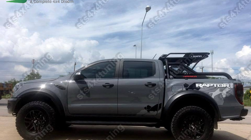 ROLLBAR HEAVY DUTY CU LED+PORTBAGAJ FORD RANGER RAPTOR 2019-2020 [1801]