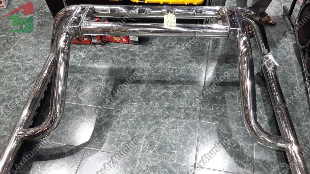 ROLLBAR INOX TOYOTA HILUX REVO 2016-2018 [V10][LONG]