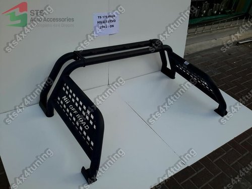 ROLLBAR NEGRE MATTE TOYOTA HILUX REVO 2016-2024 [NET] [V11]