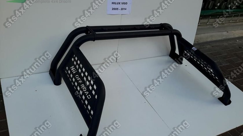 ROLLBAR NEGRE TOYOTA HILUX VIGO 2005-2015 [NET][V9]