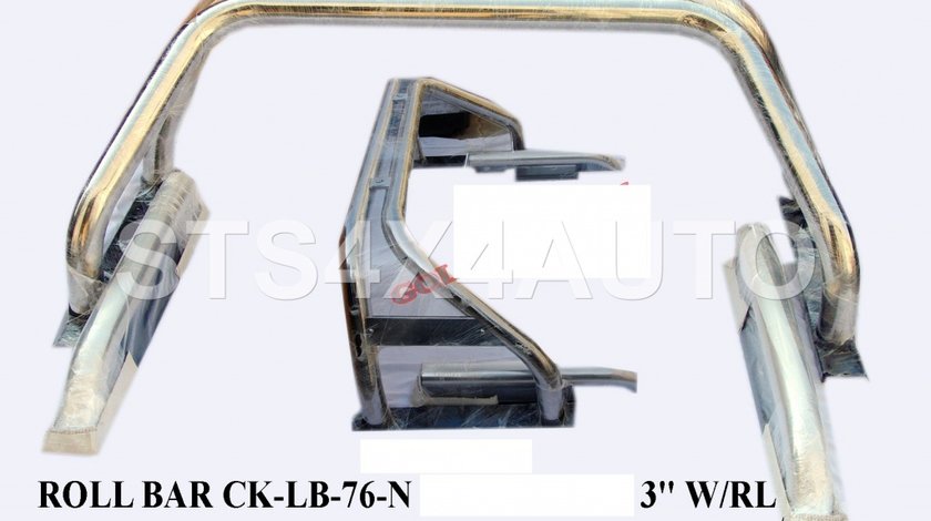 ROLLBAR TOYOTA HILUX VIGO 2005-2015 CU RAIL