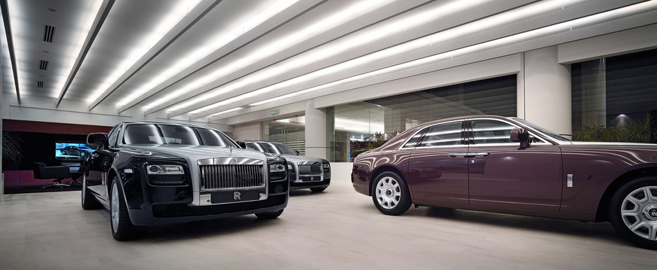 Rolls Royce a deschis un nou showroom Rolls Royce a deschis un nou showroom