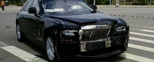 Rolls-Royce Ghost, accidentat in China