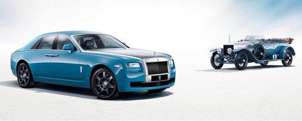 Rolls Royce lanseaza editia speciala Ghost Alpine Trial Centenary Collection