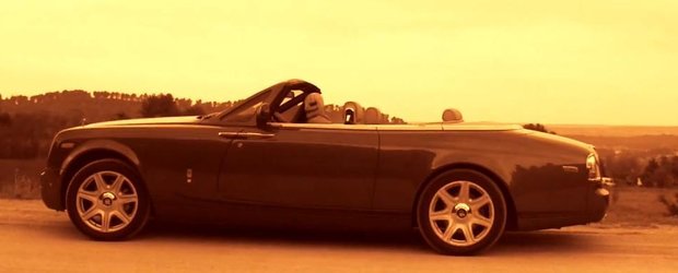 Rolls-Royce Phantom Drophead Coupe stie sa faca burnout?