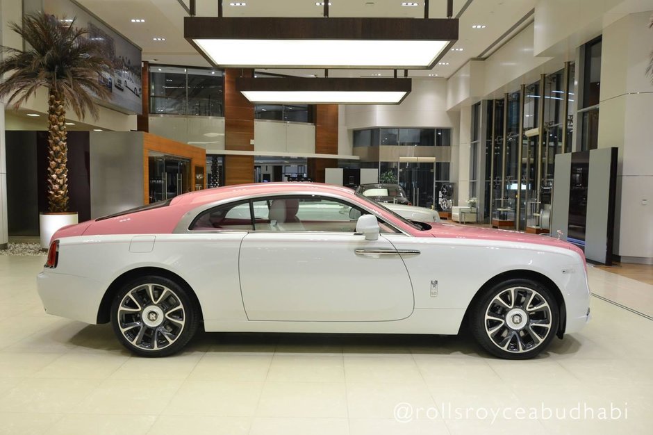 Rolls-Royce Wraith alb-roz