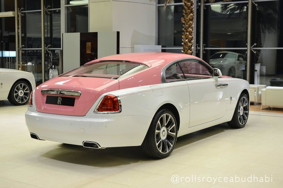 Rolls-Royce Wraith alb-roz