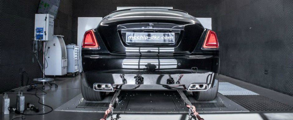 Rolls-Royce Wraith scoate 700 cp pe standul dyno Rolls-Royce Wraith scoate 700 cp pe standul dyno