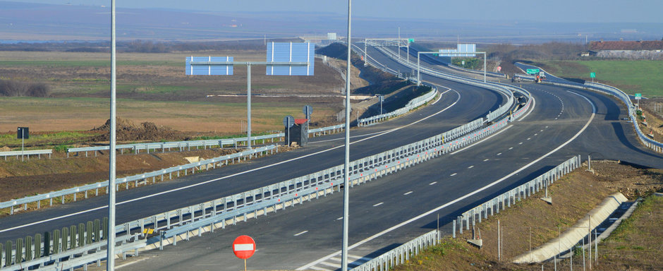 Romania se lauda de azi cu 15 kilometri noi de autostrada Romania se lauda de azi cu 15 kilometri noi de autostrada