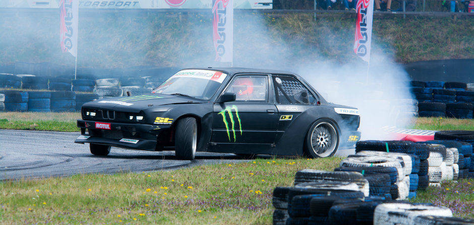 Romanii care au facut spectacol in Austria, la prima etapa de drift King of Europe