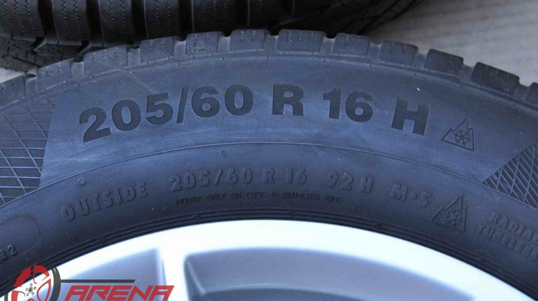 Roti Iarna 16 inch Originale Audi A4 8W B9 Continental 205/60 R16