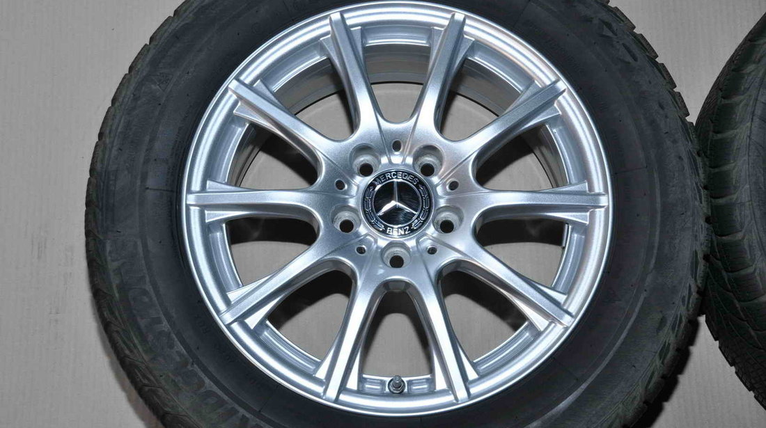 Roti Iarna 16 inch Originale Mercedes C-Class W205 Bridgestone 205/60 R16