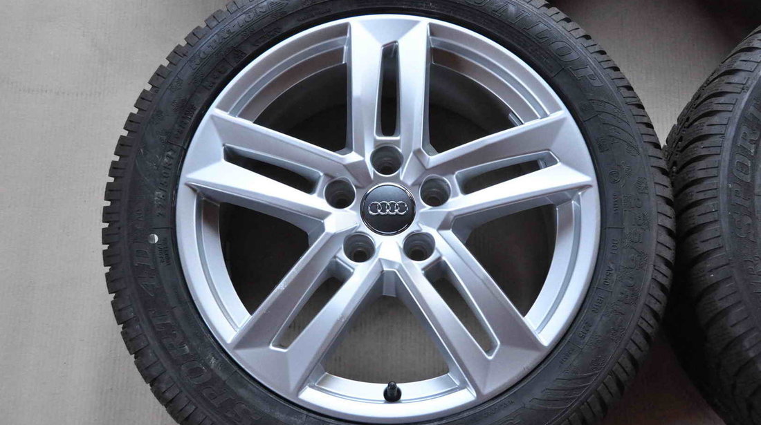 Roti Iarna 17 inch Originale Audi A4 8W B9 Dunlop 225/50 R17