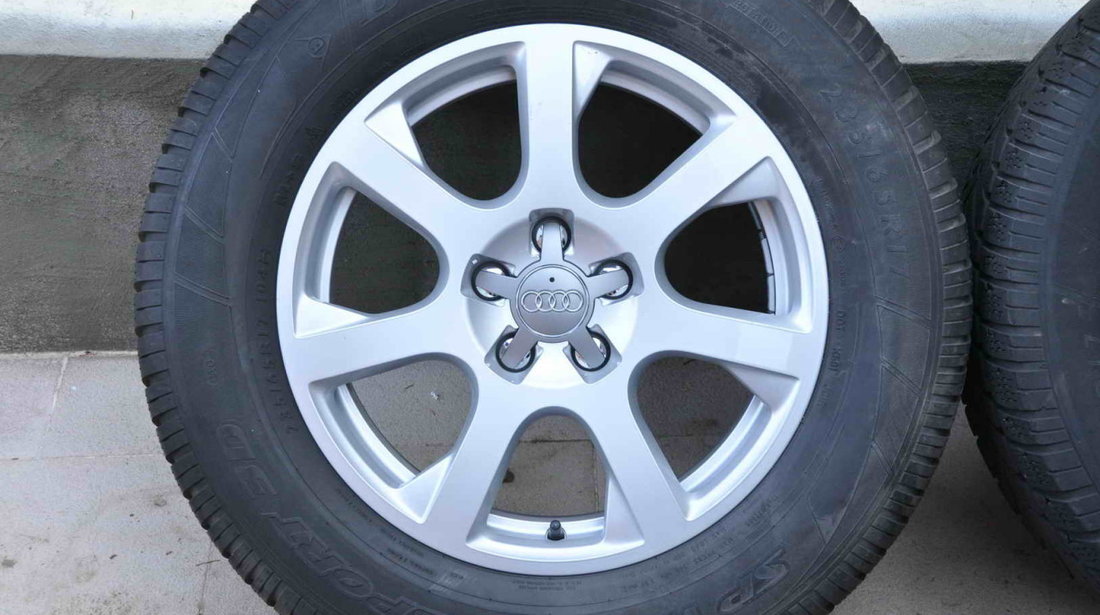 Roti Iarna 17 inch Originale Audi Q5 Dunlop 235/65 R17