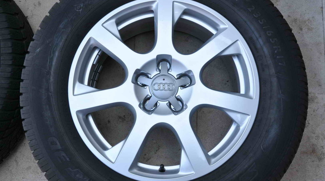 Roti Iarna 17 inch Originale Audi Q5 Dunlop 235/65 R17