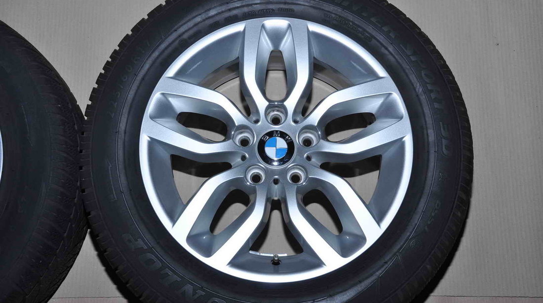 Roti Iarna 17 inch Originale BMW X3 F25 Style 305 Dunlop 225/60 R17 Run Flat