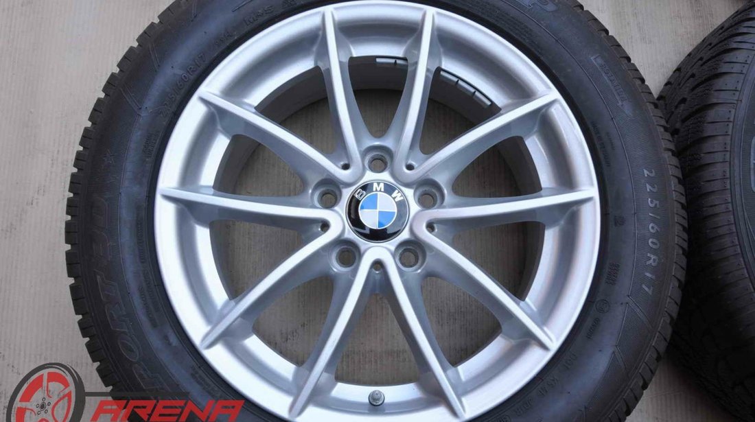 Roti Iarna 17 inch Originale BMW X3 F25 X4 F26 Dunlop 225/60 R17 Style 304