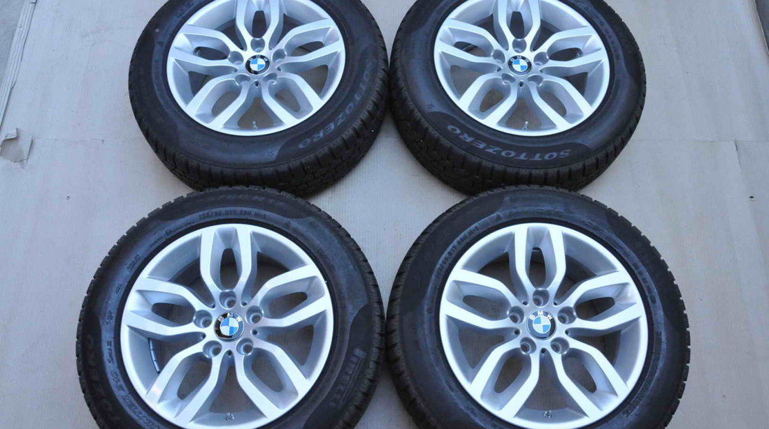Roti Iarna 17 inch Originale BMW X3 F25 X4 F26 Pirelli 225/60 R17 #52711576