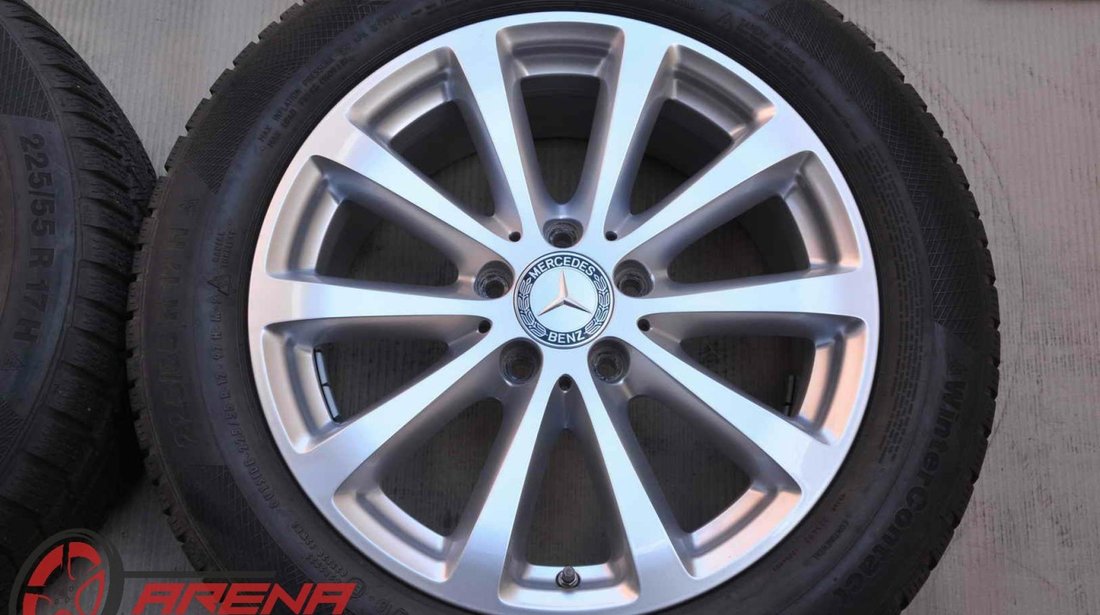 Roti Iarna 17 inch Originale Mercedes E-Class W213 S213 Continental 225/55 R17