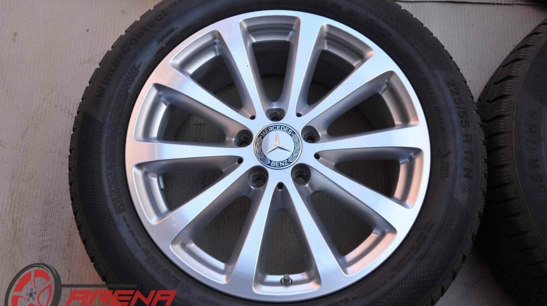 Roti Iarna 17 inch Originale Mercedes E-Class W213 S213 Continental 225/55 R17