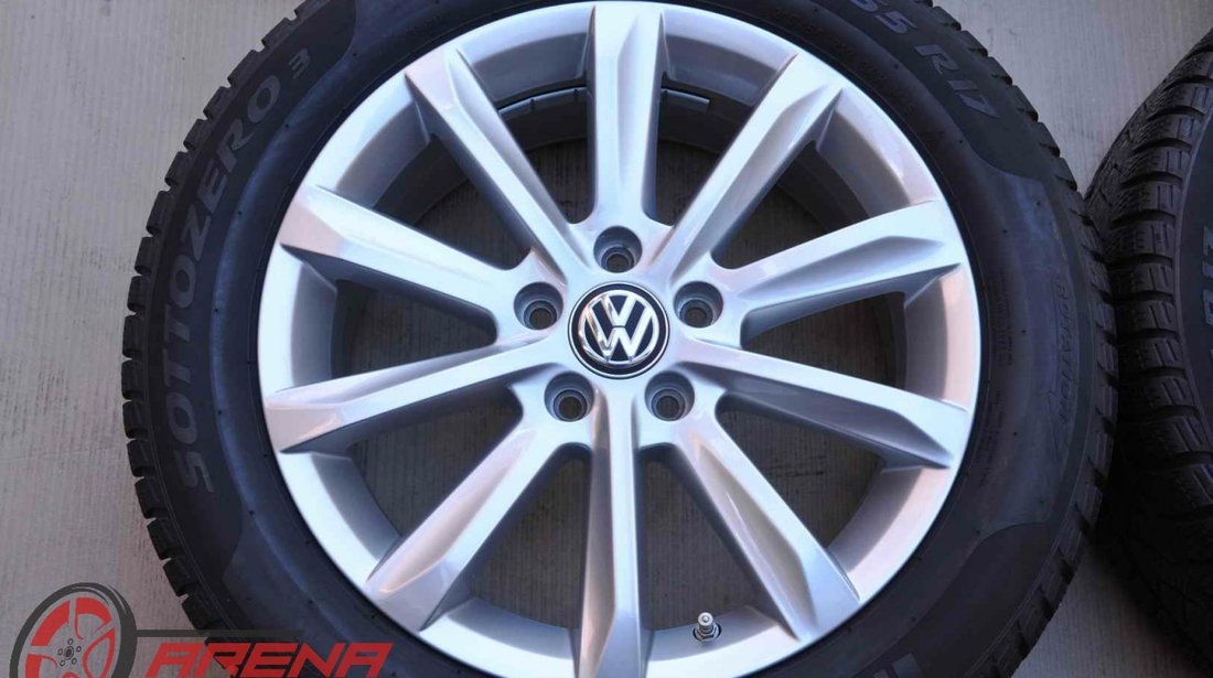 Roti Iarna 17 inch Originale VW Passat B8 3G Pirelli 215/55 R17