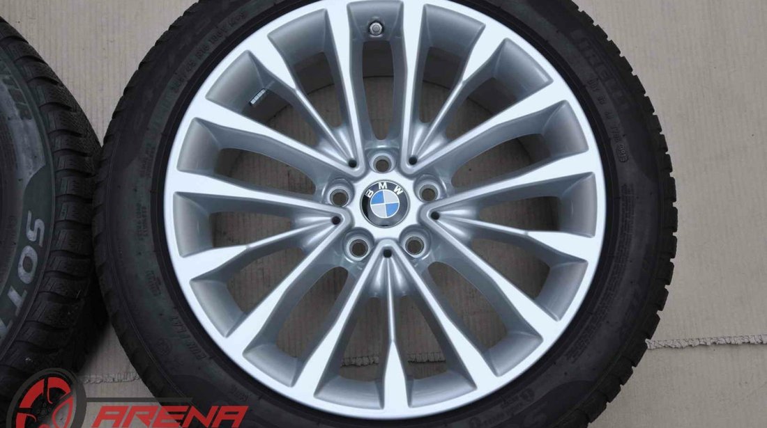 Roti Iarna 18 inch Originale BMW Seria 5 G30 G31 Pirelli 245/45 R18 Runflat