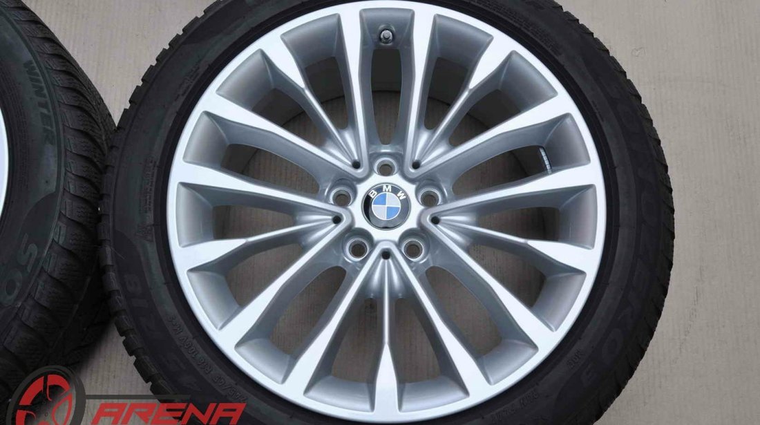 Roti Iarna 18 inch Originale BMW Seria 5 G30 G31 Pirelli 245/45 R18 Runflat