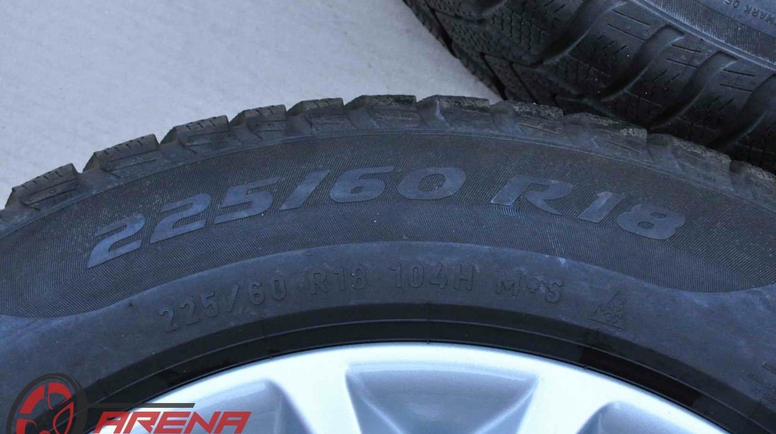 Roti Iarna 18 inch Originale BMW X1 G01 X2 G02 Pirelli 225/60 R18 Runflat