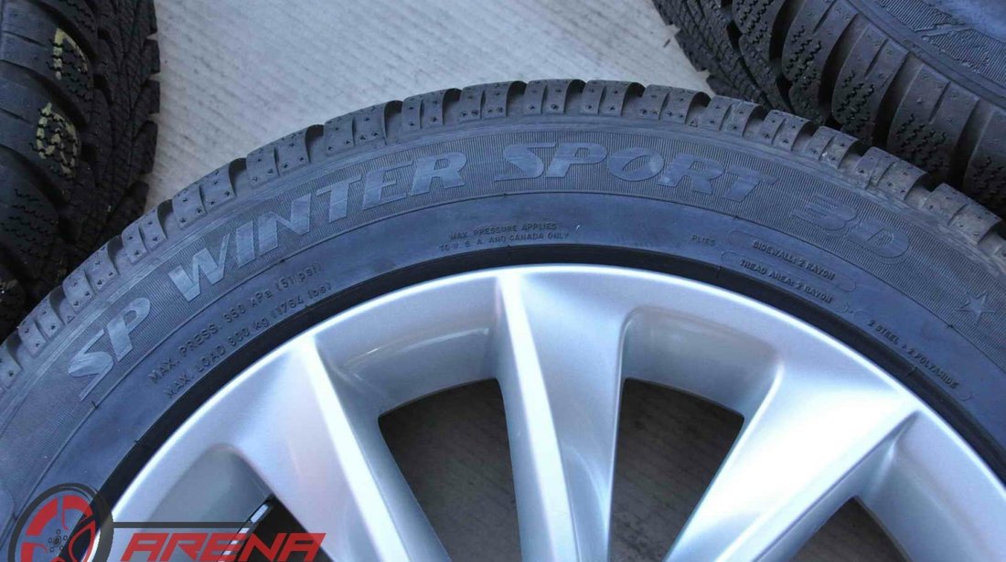 Roti Iarna 18 inch Originale BMW X3 F25 X4 F26 Dunlop 245/50 R18 Runflat