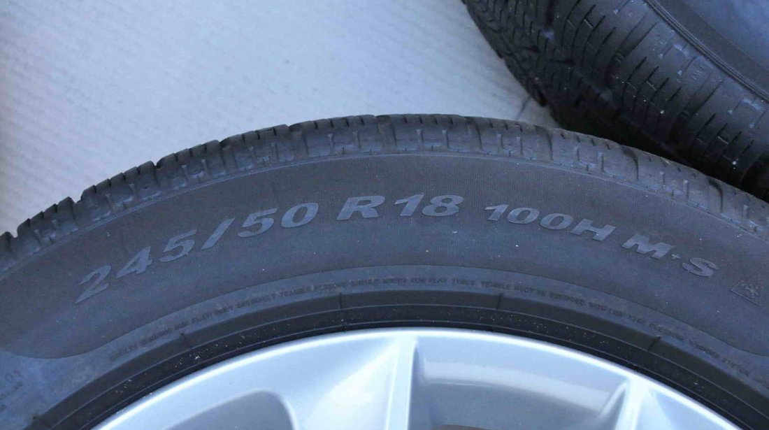 Roti Iarna 18 inch Originale BMW X3 F25 X4 F26 Pirelli 245/50 R18