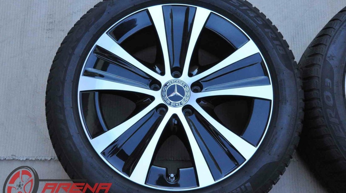 Roti Iarna 18 inch Originale Mercedes E-Class W213 S213 Pirelli 245/45 R18 275/40 R18