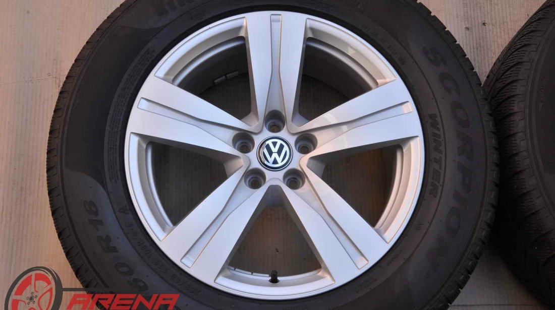 Roti Iarna 18 inch Originale VW Touareg 3 CR Pirelli 255/60 R18